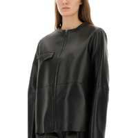 Geci de piele Dama - Geci de piele Zona20 Milano Leather Cartago Jacket BLACK Femei (BM 19028698) - B-mall.ro