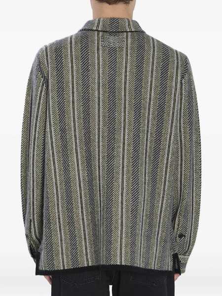Pulovere casual GUEST IN RESIDENCE Stripe Work Shirt GREY Femei (BM 19028761) 4