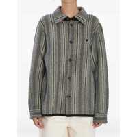 Pulovere casual Stripe Work Shirt Femei