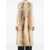 YVES SALOMON Long Lamb Fur Vest BEIGE