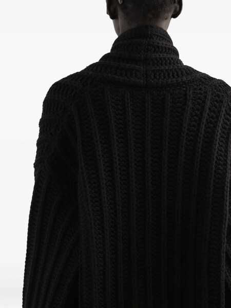 Cardigane Dolce & Gabbana Virgin Wool Cardigan BLACK Femei (BM 19028797) 4