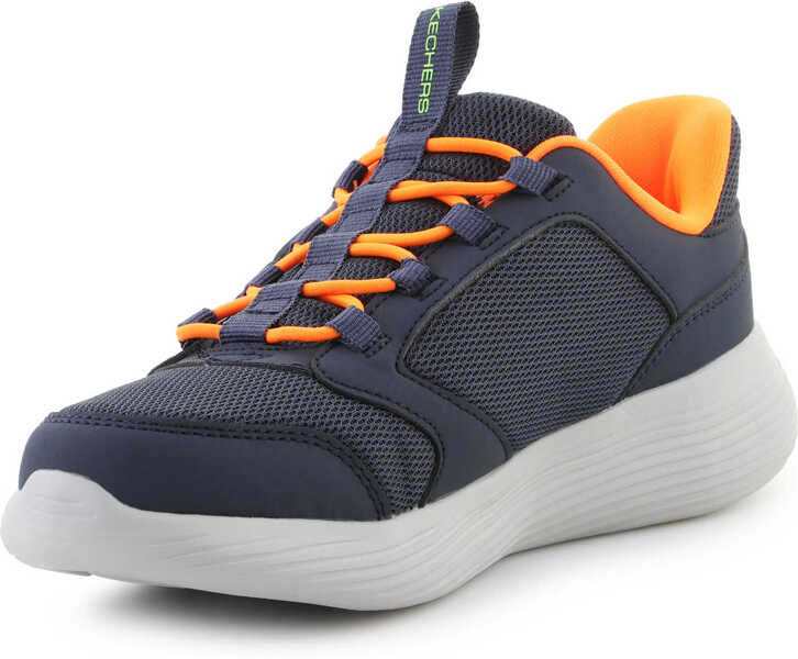 Sneakers SKECHERS Slip-ins: GO RUN 400 V.2 - Turbo-Brisk NVY/ORNG Navy Baieti (BM 19028836) 3