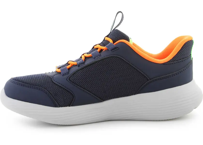 Sneakers SKECHERS Slip-ins: GO RUN 400 V.2 - Turbo-Brisk NVY/ORNG Navy Baieti (BM 19028836) 4