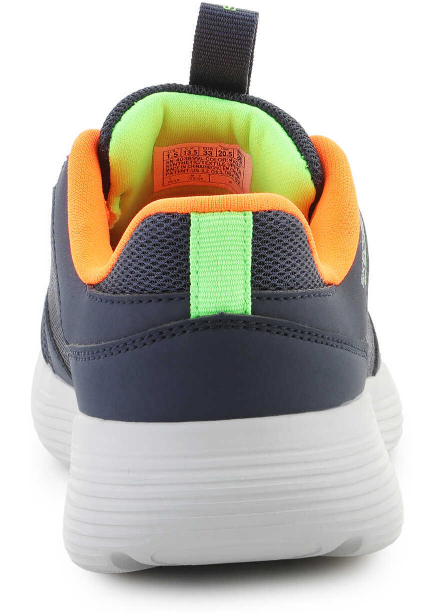 Sneakers SKECHERS Slip-ins: GO RUN 400 V.2 - Turbo-Brisk NVY/ORNG Navy Baieti (BM 19028836) 5