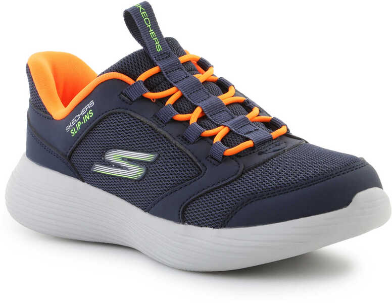 Sneakers SKECHERS Slip-ins: GO RUN 400 V.2 - Turbo-Brisk NVY/ORNG Navy Baieti (BM 19028836) 1