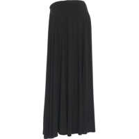 Fuste lungi Dama - Fuste lungi NORMA KAMALI Pleated midi skirt Black Femei (BM 19028869) - B-mall.ro