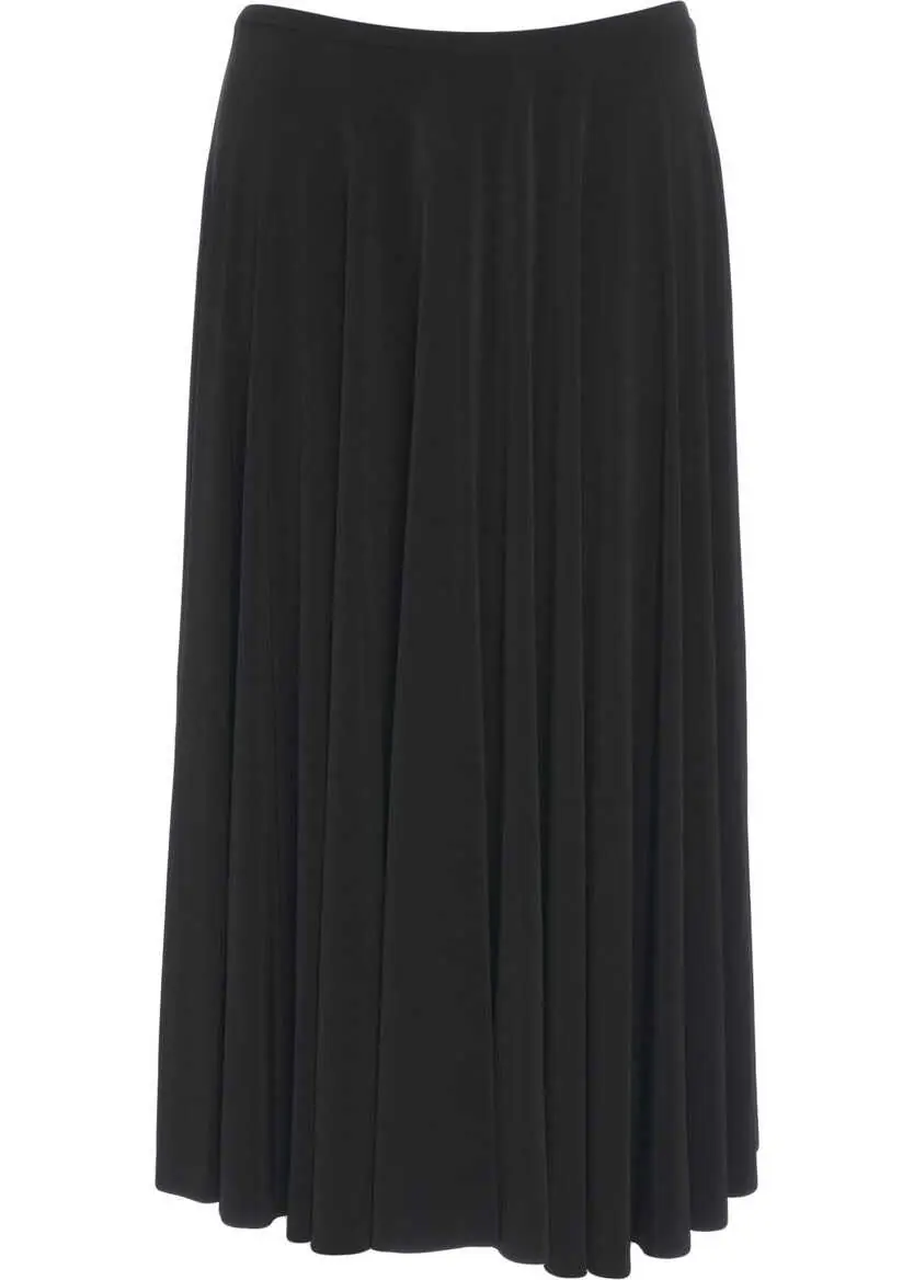 Fuste lungi NORMA KAMALI Pleated midi skirt Black Femei (BM 19028869) 5