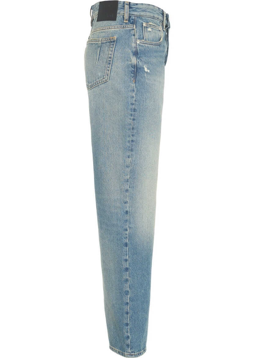 Blugi evazati Won Hundred Flared Jeans Genoa 80s Blue Femei (BM 19028872) 3