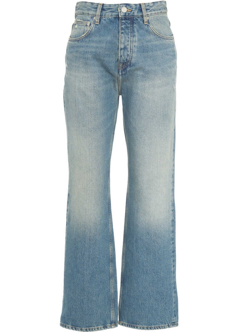 Blugi evazati Won Hundred Flared Jeans Genoa 80s Blue Femei (BM 19028872) 1