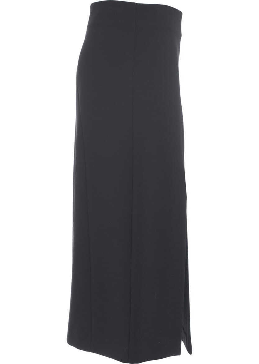 Fuste lungi Otto d ame Midi skirt Black Femei (BM 19028875) 3