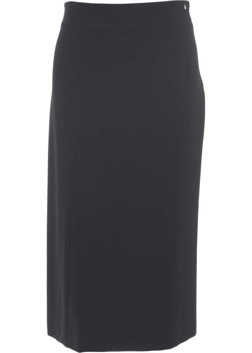 Fuste lungi Otto d ame Midi skirt Black Femei (BM 19028875) 1