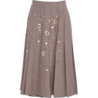Fuste lungi Midi skirt with appliques Femei