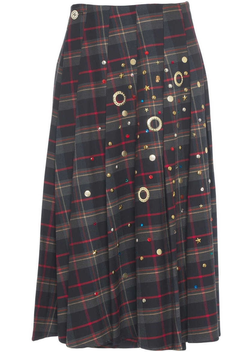 Fuste lungi 5 Progress Midi skirt with appliques Multicolor Femei (BM 19028884) 1