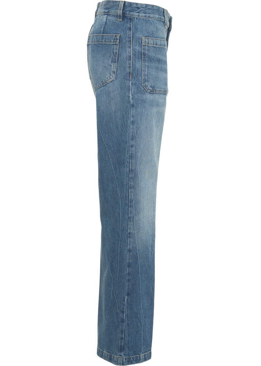 Blugi evazati SEAFARER Flared Jeans Curt Blue Femei (BM 19028887) 4