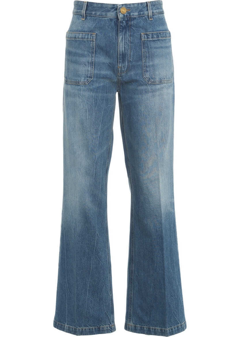 Blugi evazati SEAFARER Flared Jeans Curt Blue Femei (BM 19028887) 6