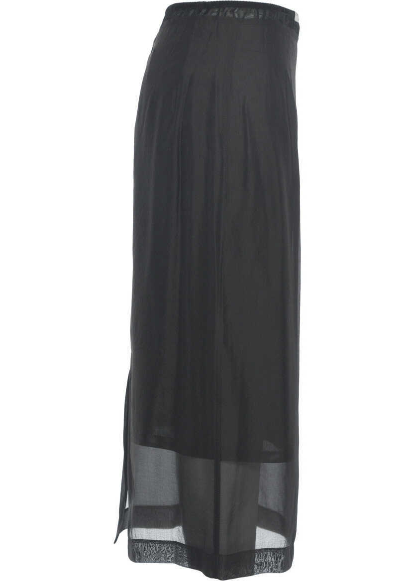 Fuste lungi 8PM Midi skirt Lilian Black Femei (BM 19028890) 4