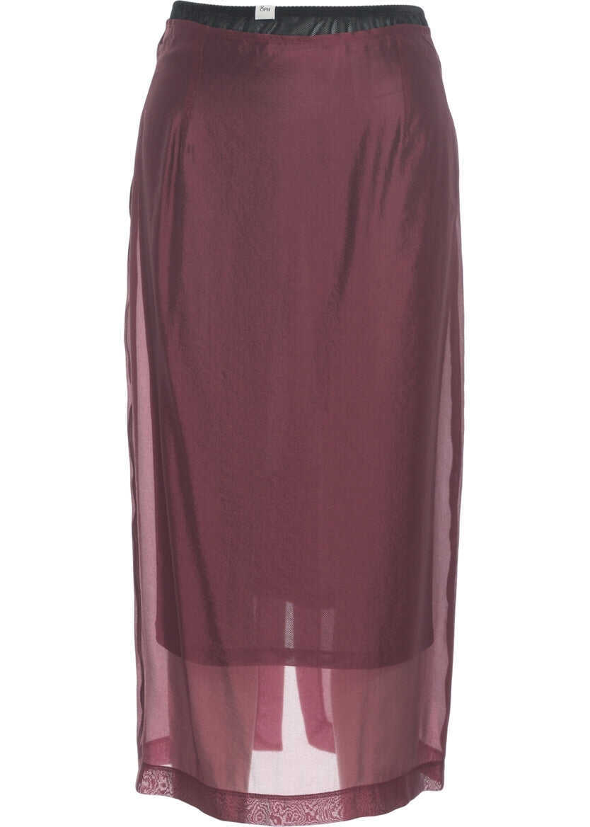 Fuste lungi 8PM Midi skirt Lilian Red Femei (BM 19028890) 2