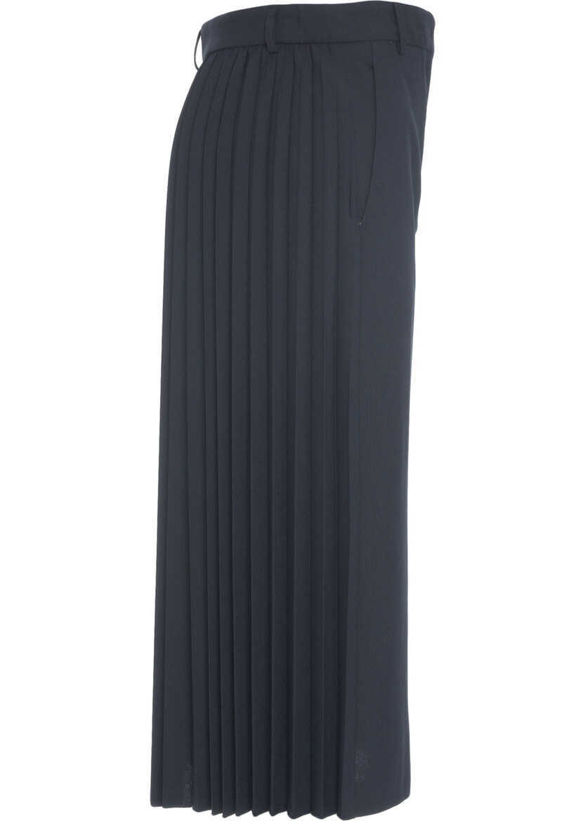 Fuste lungi Semicouture Midi Skirt Blue Femei (BM 19028905) 6