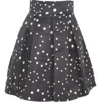 Fuste lungi Pleated skirt with polka dots Femei