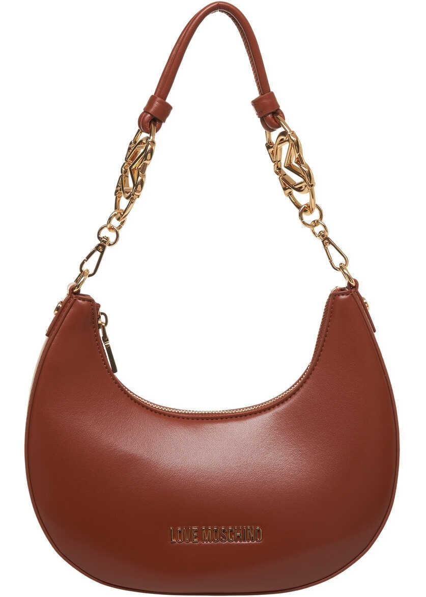 Genti de mana LOVE Moschino Faux leather handbag Brown Femei (BM 19028920) 2