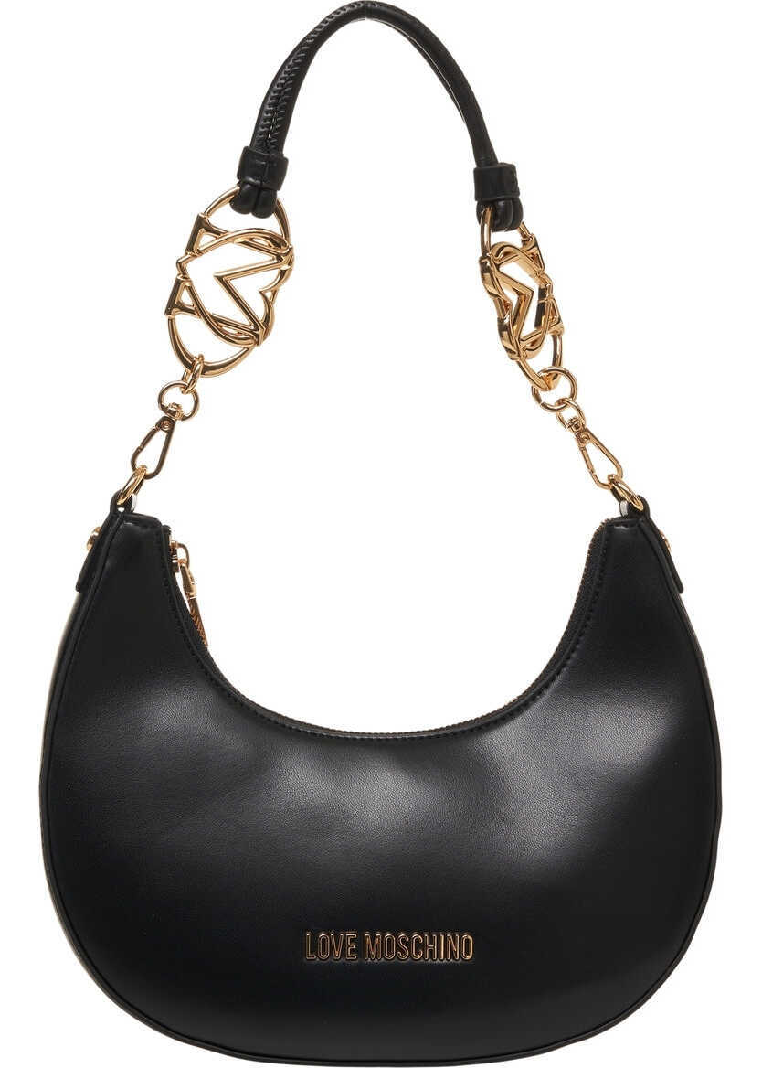 Genti de mana LOVE Moschino Faux leather handbag Black Femei (BM 19028920) 2