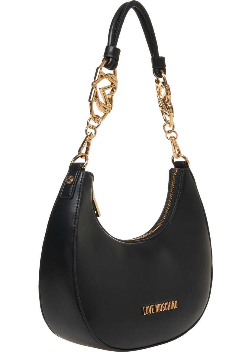 Genti de mana LOVE Moschino Faux leather handbag Black Femei (BM 19028920) 3