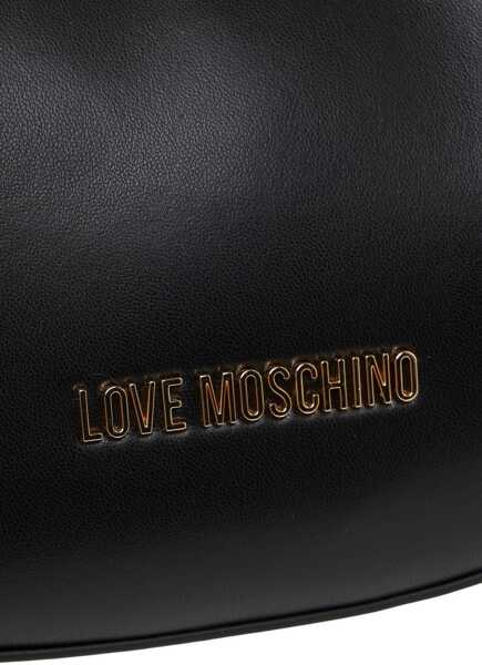 Genti de mana LOVE Moschino Faux leather handbag Black Femei (BM 19028920) 5