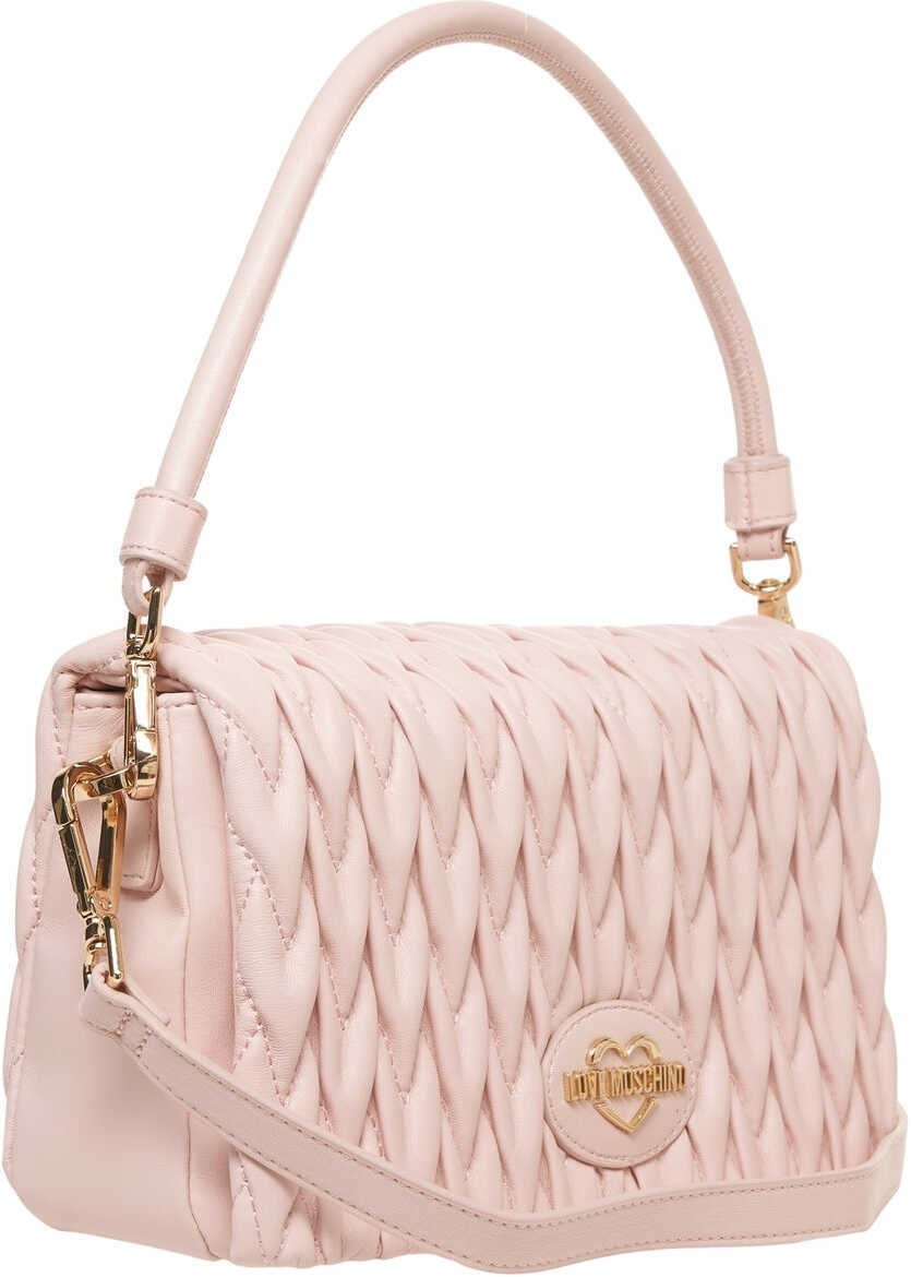 Genti de mana LOVE Moschino Quilted handbag Rose Femei (BM 19028923) 3