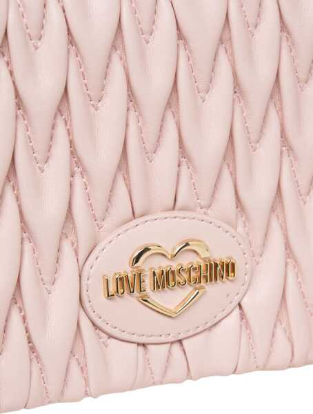 Genti de mana LOVE Moschino Quilted handbag Rose Femei (BM 19028923) 5