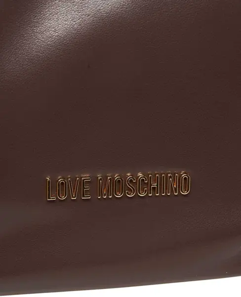 Genti de mana LOVE Moschino Handbag with logo detail Brown Femei (BM 19028929) 5