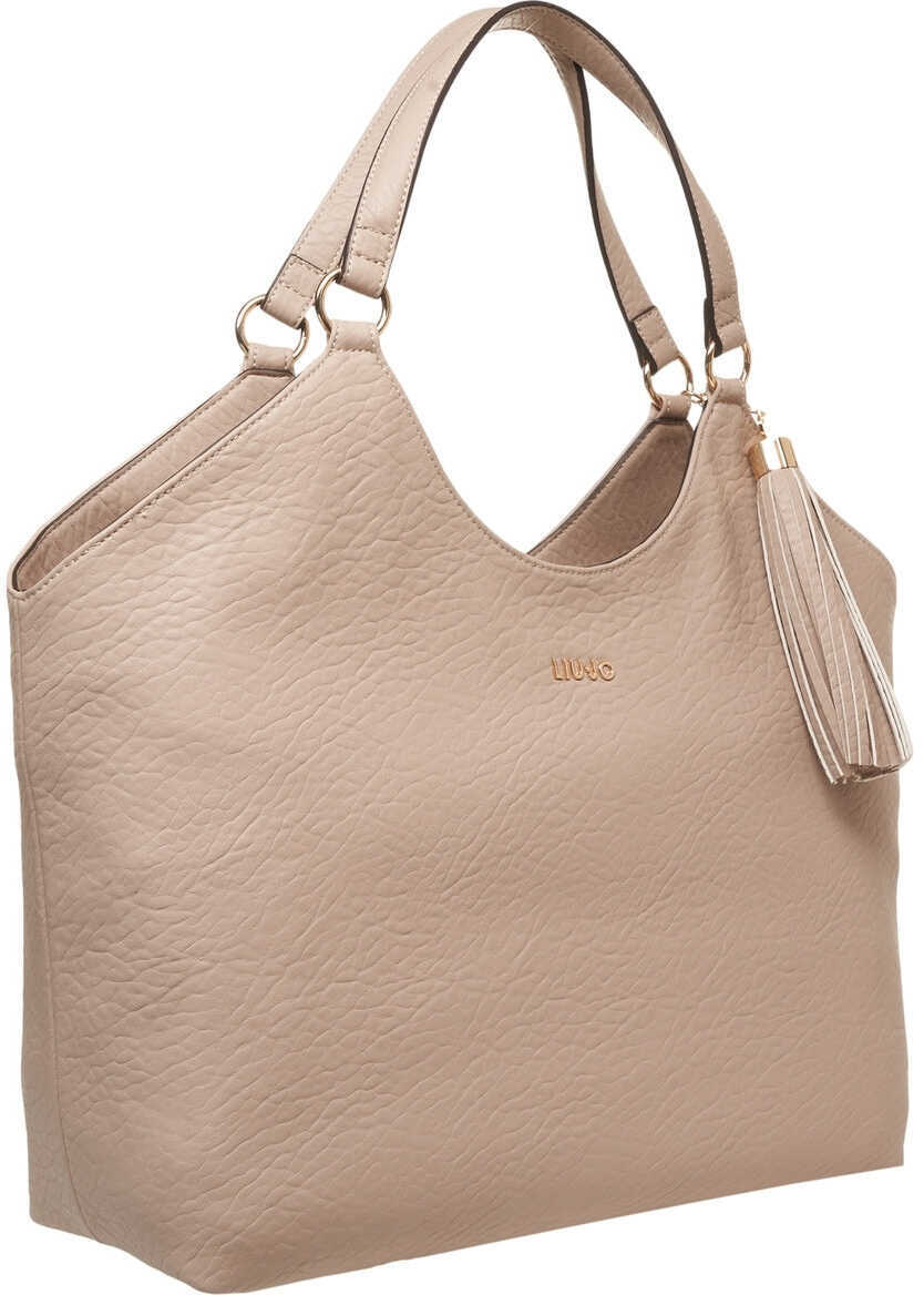 Genti de mana Liu Jo Faux Leather Handbag Beige Femei (BM 19028935) 3