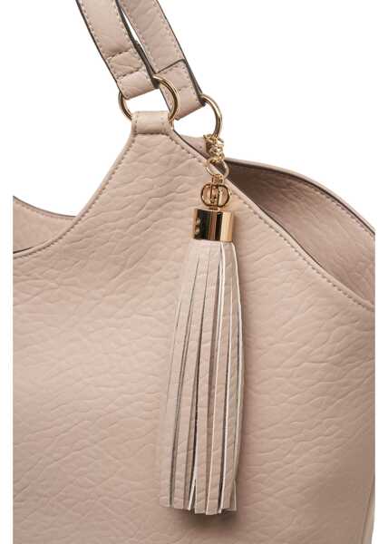 Genti de mana Liu Jo Faux Leather Handbag Beige Femei (BM 19028935) 5