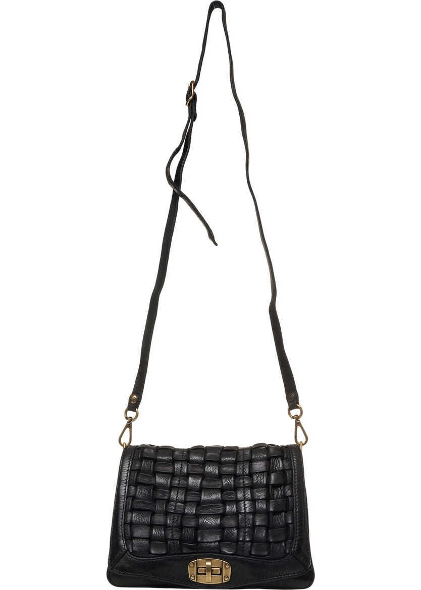 Genti de umar CAMPOMAGGI Leather Shoulder Bag Black Femei (BM 19028944) 2