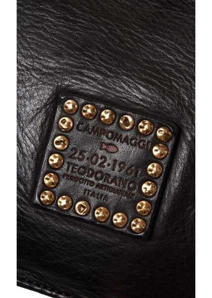 Genti de umar CAMPOMAGGI Leather Shoulder Bag Black Femei (BM 19028944) 5