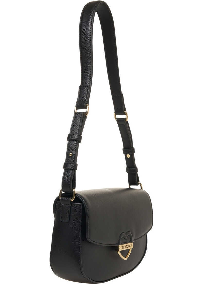 Genti de umar LOVE Moschino Shoulder bag with logo detail Black Femei (BM 19028953) 3