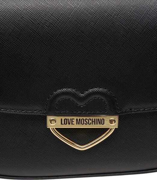 Genti de umar LOVE Moschino Shoulder bag with logo detail Black Femei (BM 19028953) 5