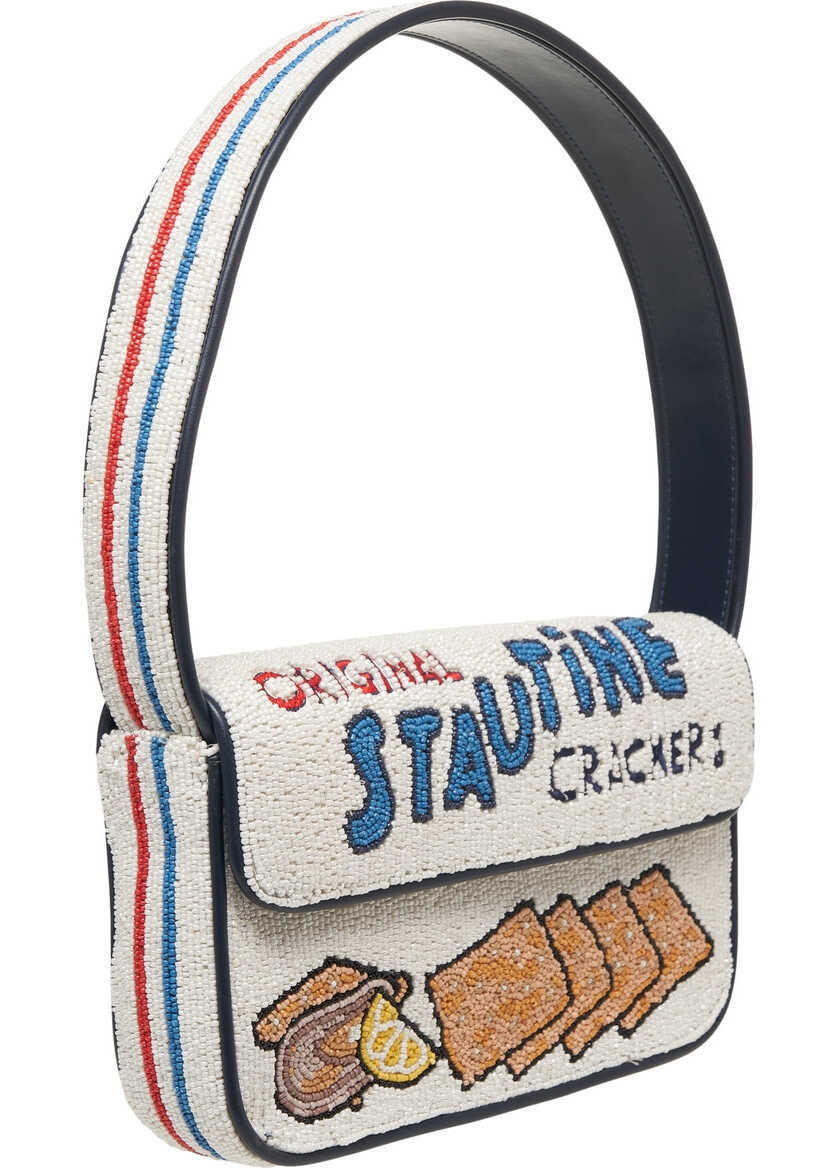 Genti de umar STAUD Shoulderbag Tommy White Femei (BM 19028959) 4