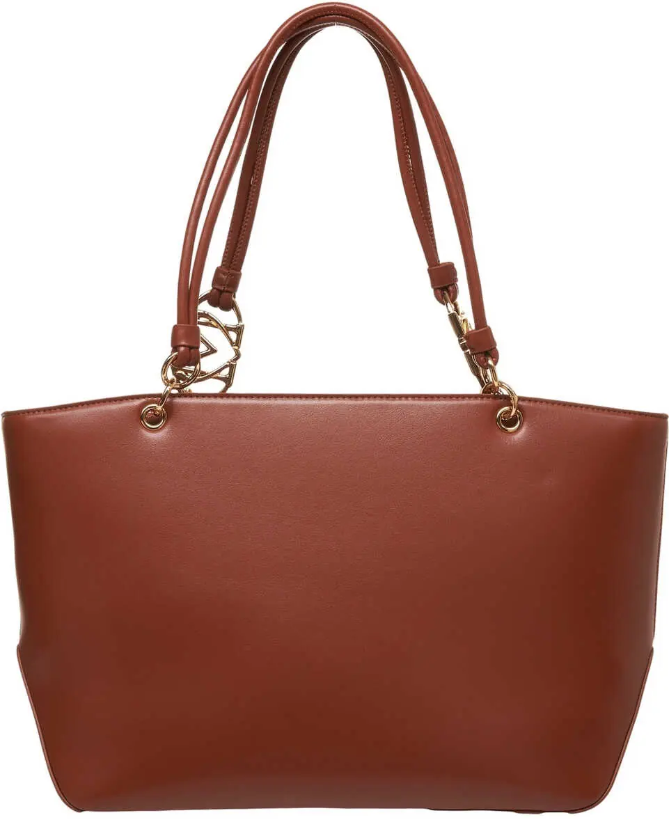 Genti de mana LOVE Moschino Handbag with logo details Brown Femei (BM 19028968) 4