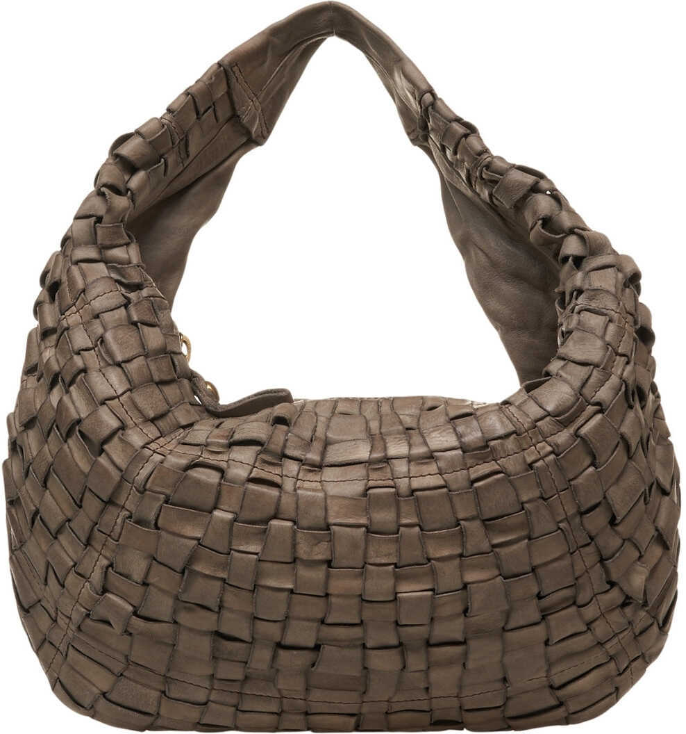 Genti de umar CAMPOMAGGI Smooth leather shoulder bag Green Femei (BM 19028983) 2