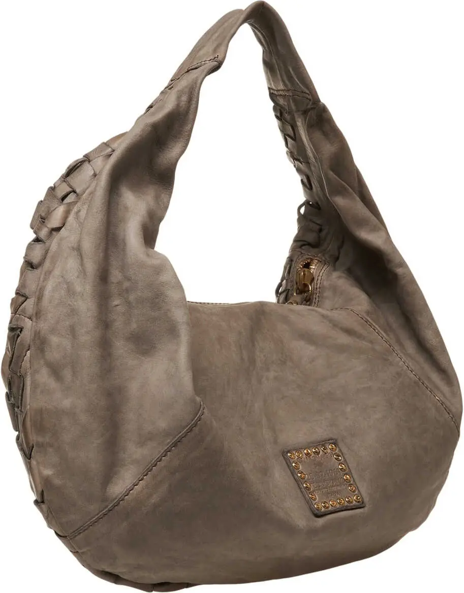 Genti de umar CAMPOMAGGI Smooth leather shoulder bag Green Femei (BM 19028983) 5