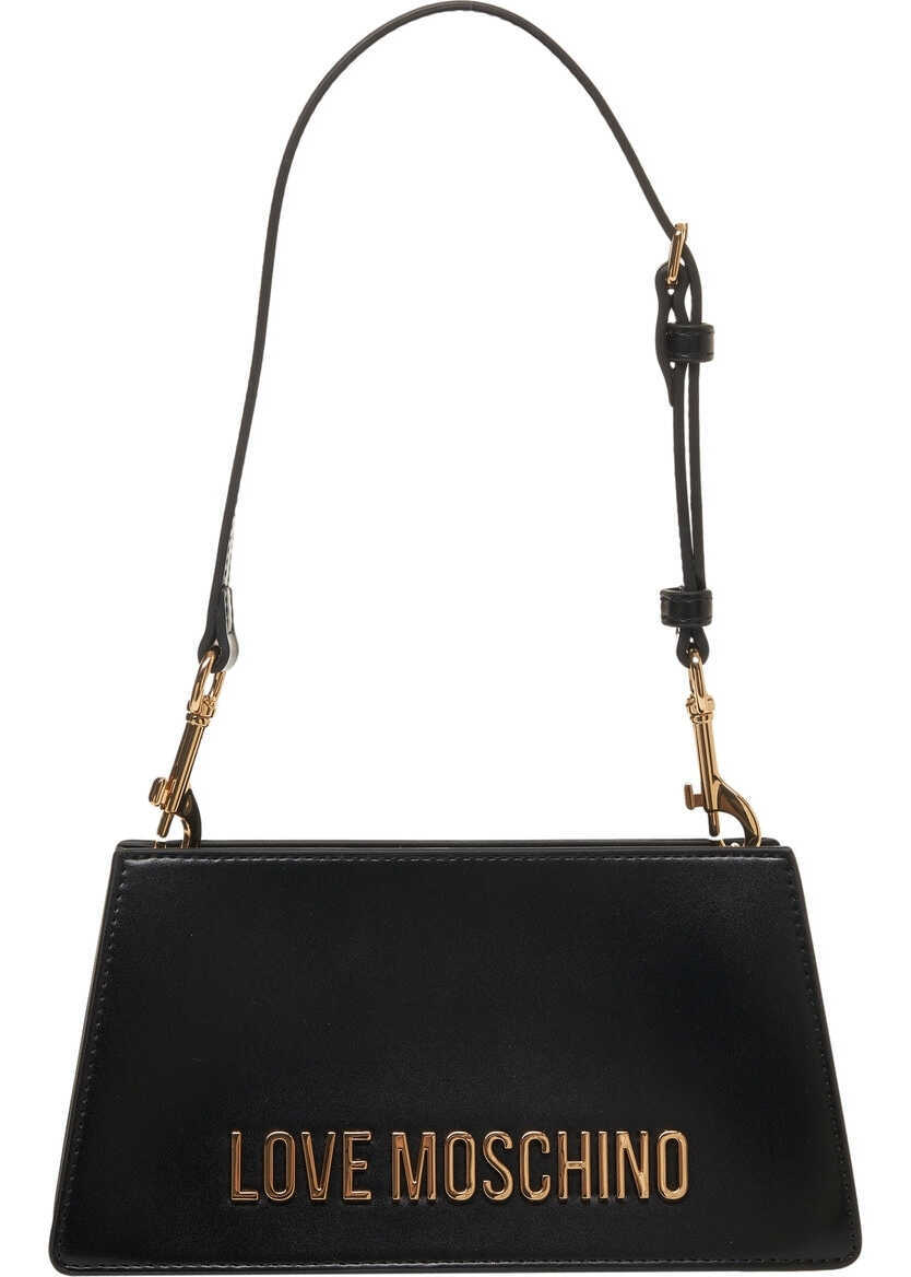 Genti de umar LOVE Moschino Shoulderbag with logo lettering Black Femei (BM 19029010) 2