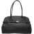 Orciani Grained leather handbag Black