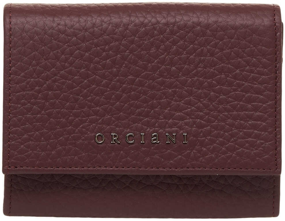 Portofele Orciani Grained leather wallet Red Femei (BM 19029025) 2