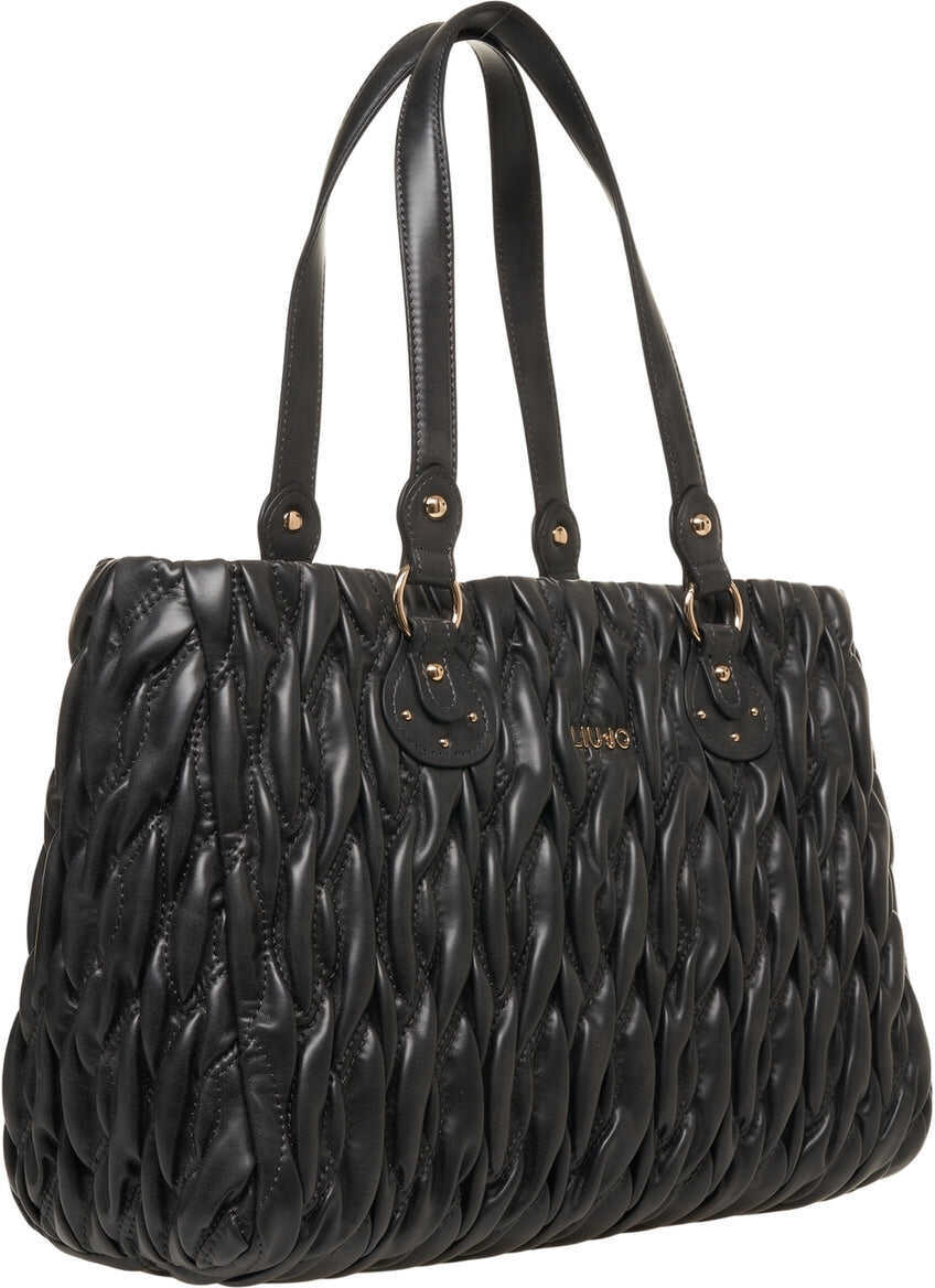 Genti de umar Liu Jo Quilted shopper Aide Black Femei (BM 19029040) 3