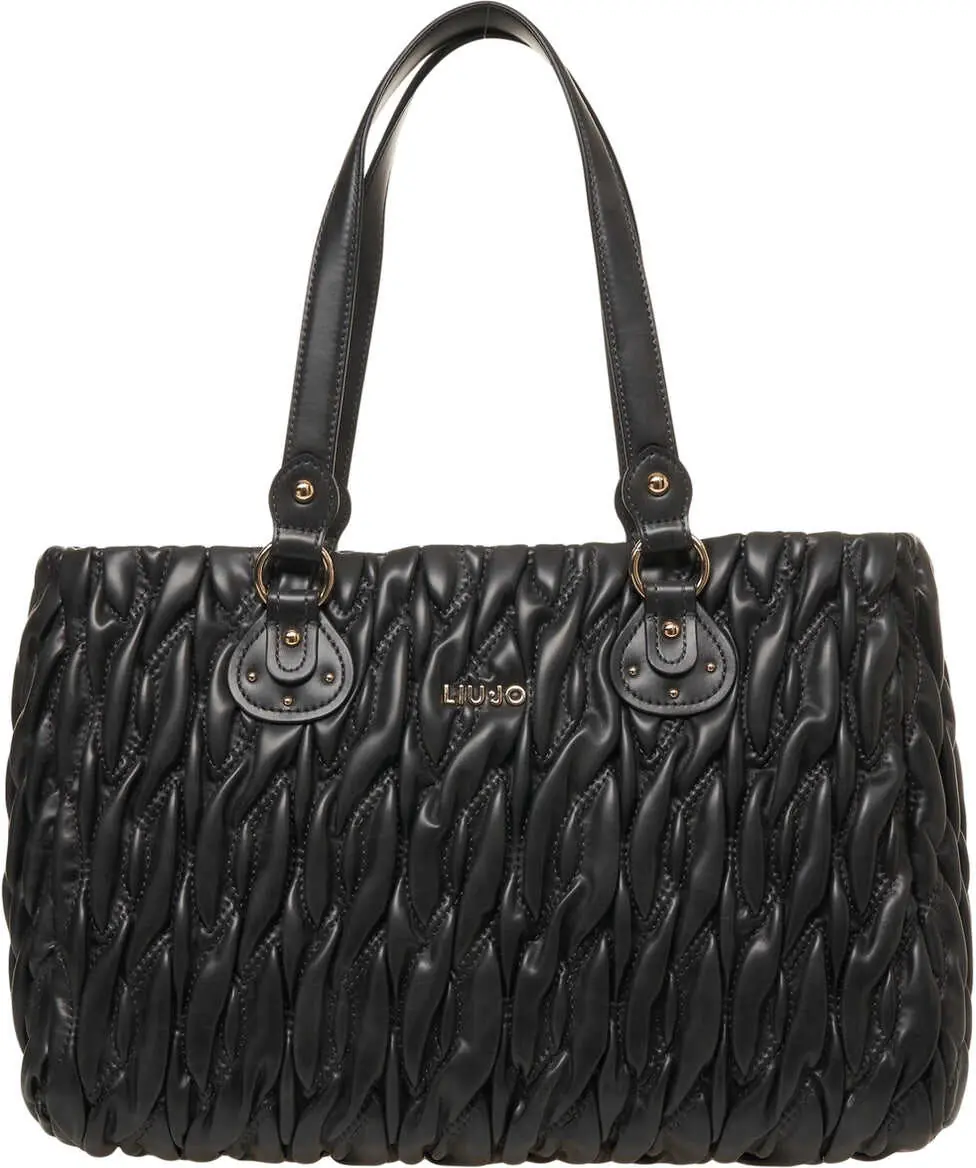Genti de umar Liu Jo Quilted shopper Aide Black Femei (BM 19029040) 6