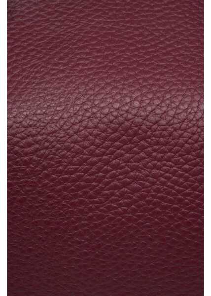 Genti de umar GIANNI CHIARINI Grained leather shopper Purple Femei (BM 19029043) 5