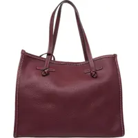 Genti de umar Grained leather shopper Femei