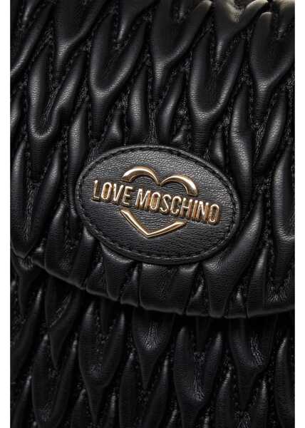 Rucsacuri LOVE Moschino Quilted backpack Black Femei (BM 19029046) 5