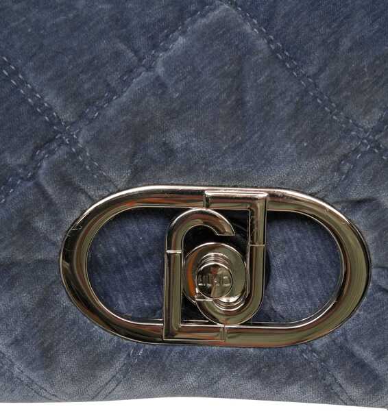 Genti de umar Liu Jo Quilted crossbody bag LaPuffy Blue Femei (BM 19029049) 5