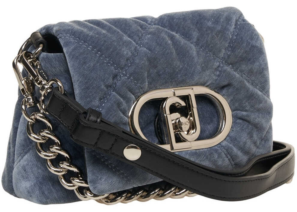 Genti de umar Liu Jo Quilted crossbody bag LaPuffy Blue Femei (BM 19029049) 7